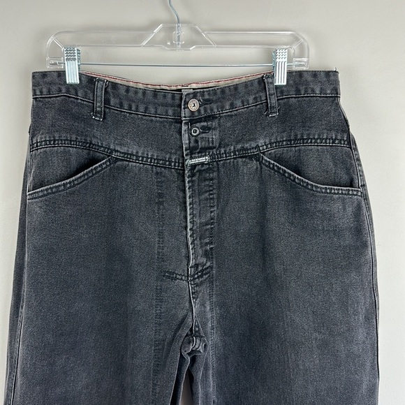 Vintage 90’s Marithe Francois Girbaud Mens Denim Jeans Black 36 M 100% Cotton - Picture 3 of 15